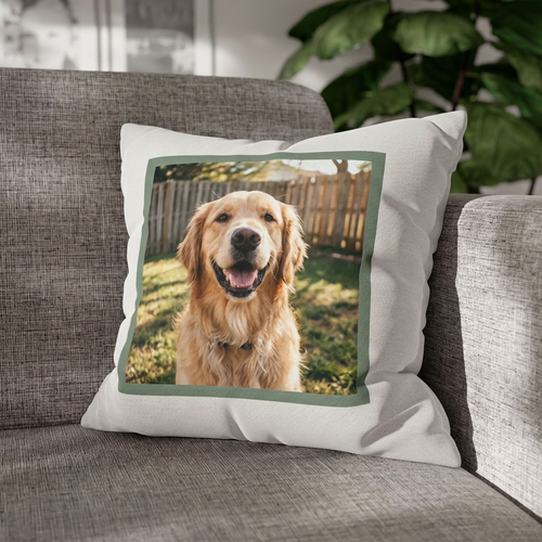 Custom Pet Photo Pillowcase (Cover Only)